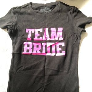 Team Bride t shirt